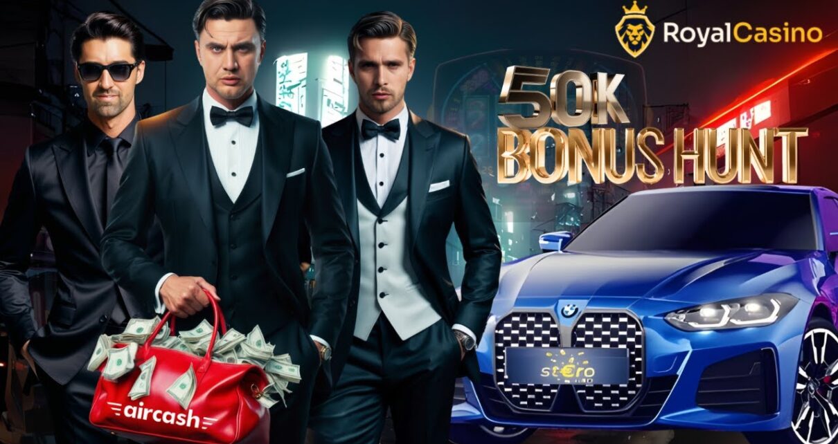 🔴 STERO LIVE 🔴 50000 RON ROYAL BONUSHUNT 🔥 AIRCASH LINKS 🎰