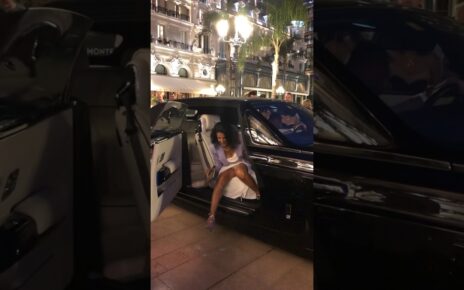 Sexy Madame arriving at the Monte Carlo Casino #billionaire #monaco #luxury #trending #lifestyle#fyp