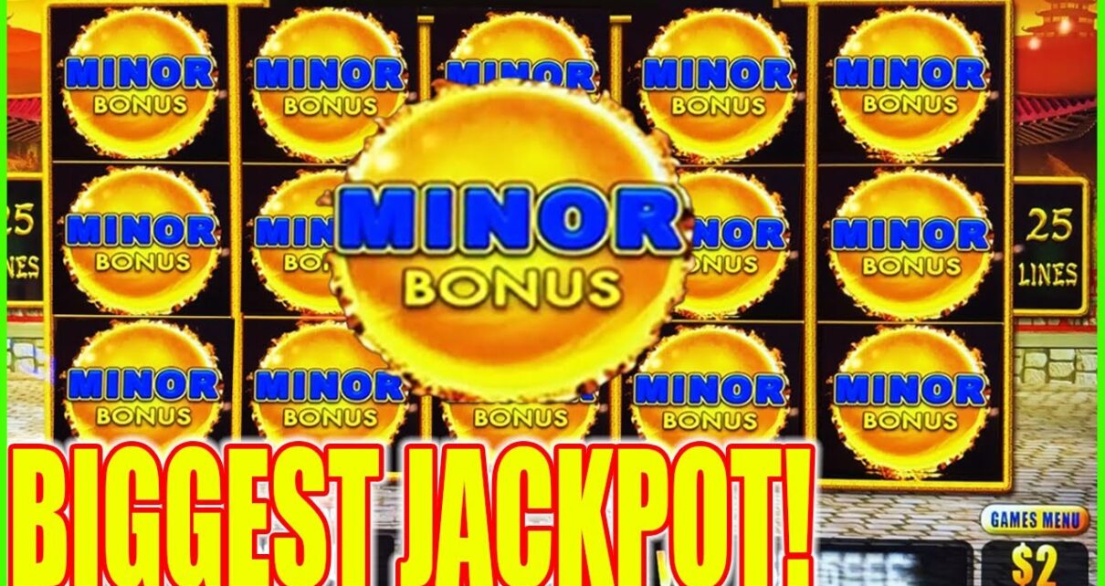 She Hit The BIGGEST JACKPOT Ever on High Limit Happy & Prosperous Dragon Link Slot