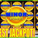 She Hit The BIGGEST JACKPOT Ever on High Limit Happy & Prosperous Dragon Link Slot