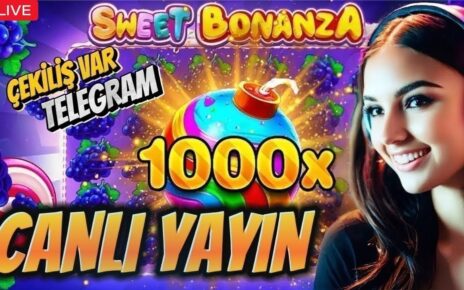 SLOT CANLI YAYIN 🔴 SLOT OYUNLARI 🔴 SWEET BONANZA 1000 YENİ OYUN #slot #slotoyunları