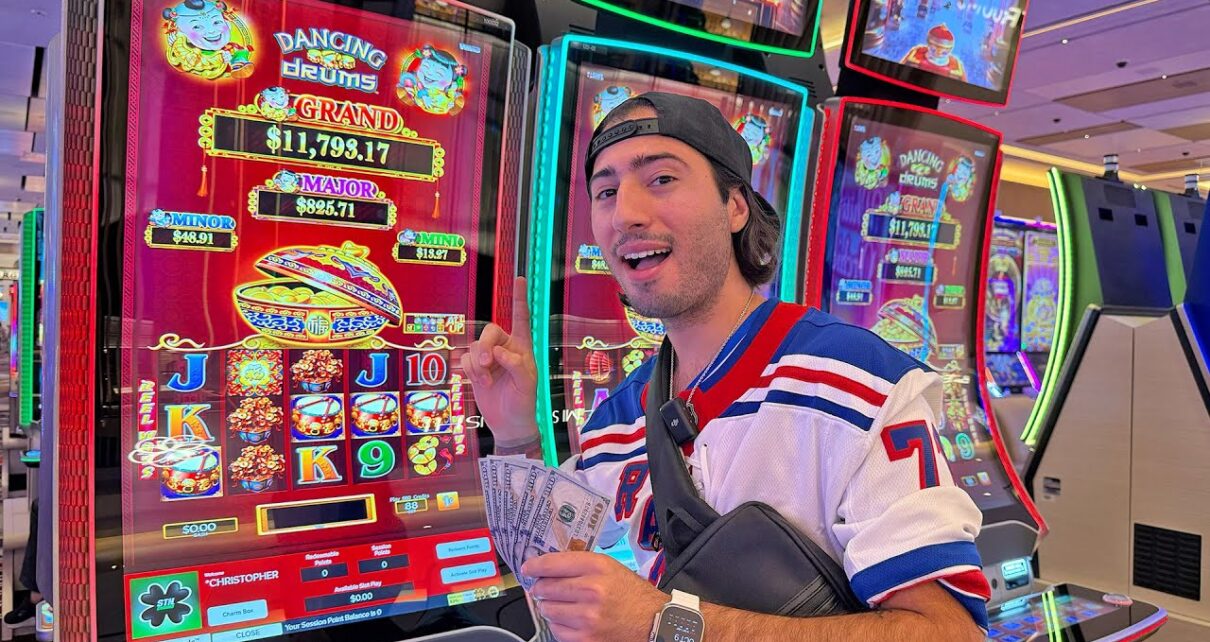 Starting With 0… And Leaving With Much More Casino Cash! (Dancing Drums Las Vegas Slots)
