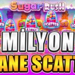 Sugar Rush 1000x 🍭 Yeni Slot Oyunu 🍭 +37.000.000 MİLYON DÜNYA REKORU FULL EKRAN SEMBOL PATLADI