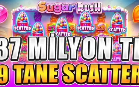 Sugar Rush 1000x 🍭 Yeni Slot Oyunu 🍭 +37.000.000 MİLYON DÜNYA REKORU FULL EKRAN SEMBOL PATLADI