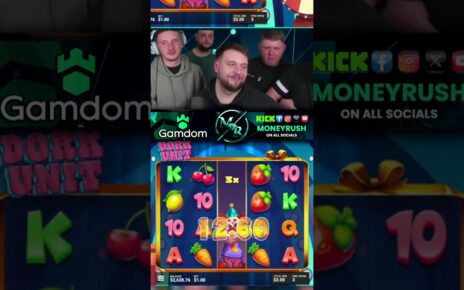 THE CLASSIC LAST SPIN SAVIOUR ON DORK UNIT! #gamdom #shorts #casino #casinofun #viral #casinoslots