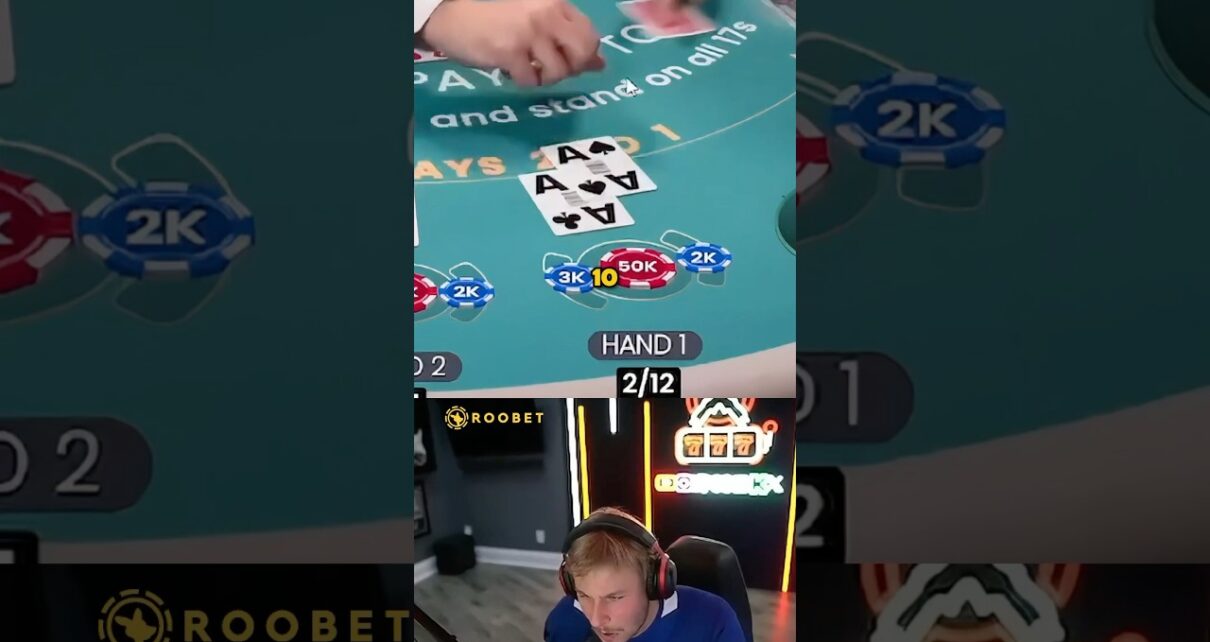 THE WORLD RECORD🤯!? #highlights #blackjack #xposed #casino