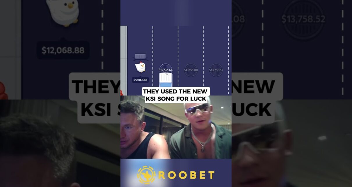 THEY USED THE NEW KSI SONG FOR LUCK😭😭 THEY USED THE NEW KSI SONG FOR LUCK😭😭