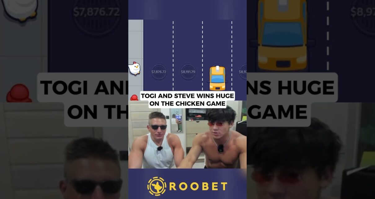 TOGI AND STEVE WINS HUGE ON THE CHICKEN GAME TOGI AND STEVE WINS HUGE ON THE CHICKEN GAME