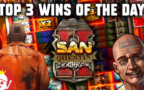 TOP 3 SAN QUENTIN 2 MEGA WINS OF THE DAY ⚡ NOLIMIT CITY