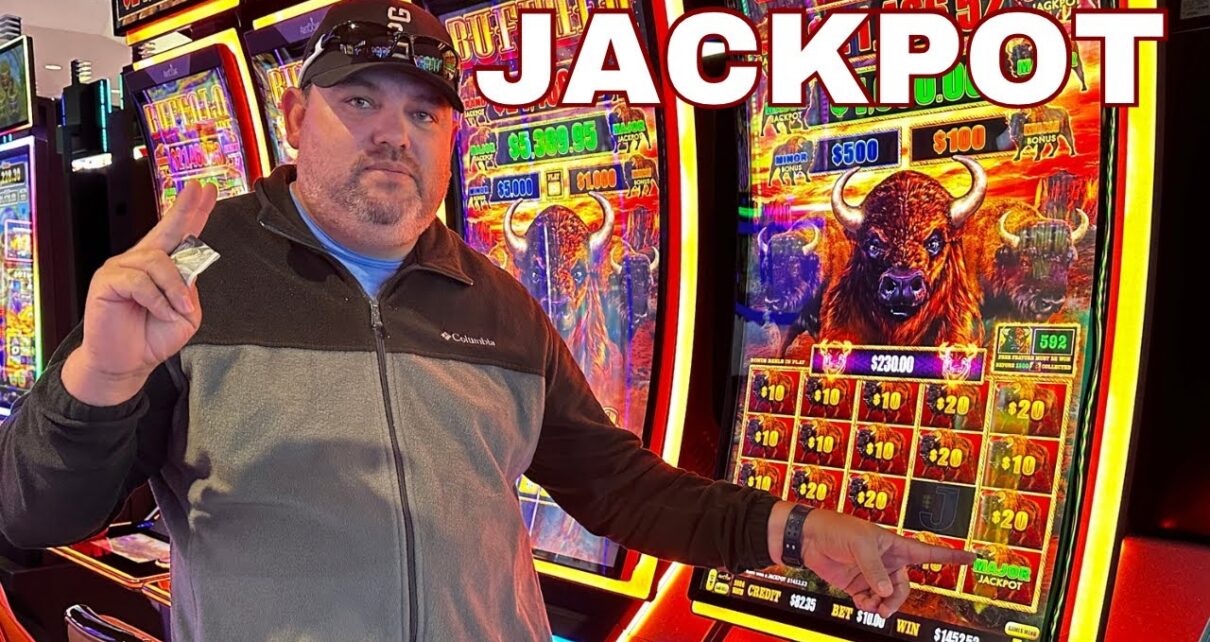 🚨💪TREMENDA SORPRESA 🧐QUE ME LLEVO EN EL CASINO JUGANDO ESTA MAQUINA DE BUFALO LINK.