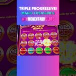 TRIPLE PROGRESSIVE WIN on MAGIC TREASURES!!! #magictreasures #igtslots #slot #slots #slotmachine