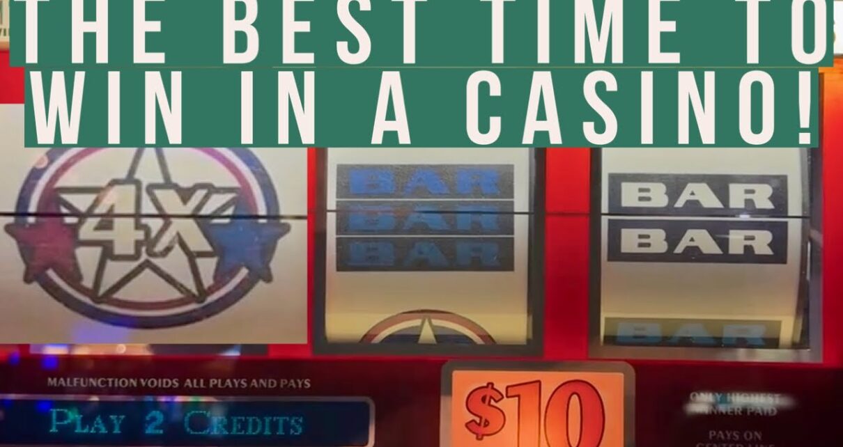 The Absolute BEST Time To Win In The Casino To Take Your Profits And RUN Every Time!