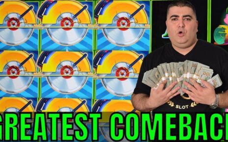 The Greatest COMEBACK Of All Time – Las Vegas EPIC JACKPOTS