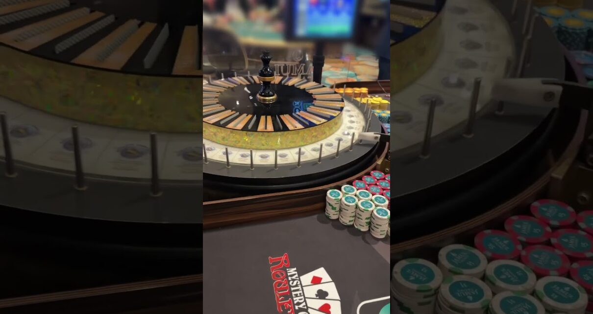 This is the craziest roulette wheel I’ve ever seen!