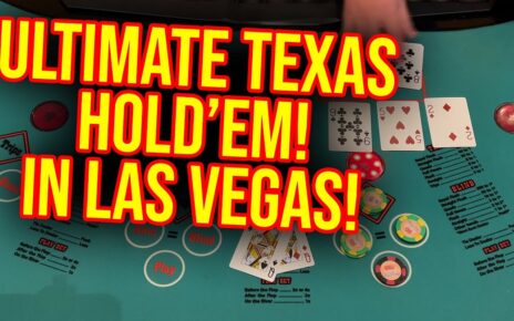 ULTIMATE TEXAS HOLD’EM!! HITTING SOME HUGE HANDS!! #allcasinoaction #casino #poker