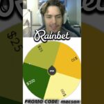 WHEEL DECIDE ON RAINBET! #rainbet #casino #gambling #stake  #giveaway