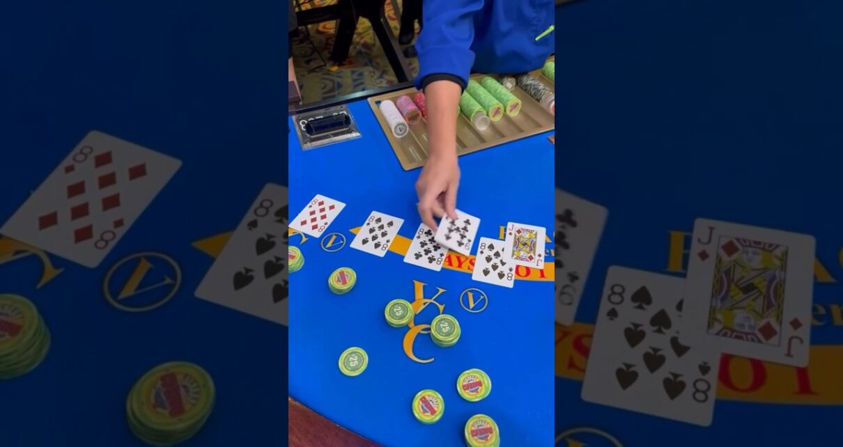 WILD BLACKJACK HAND!!!