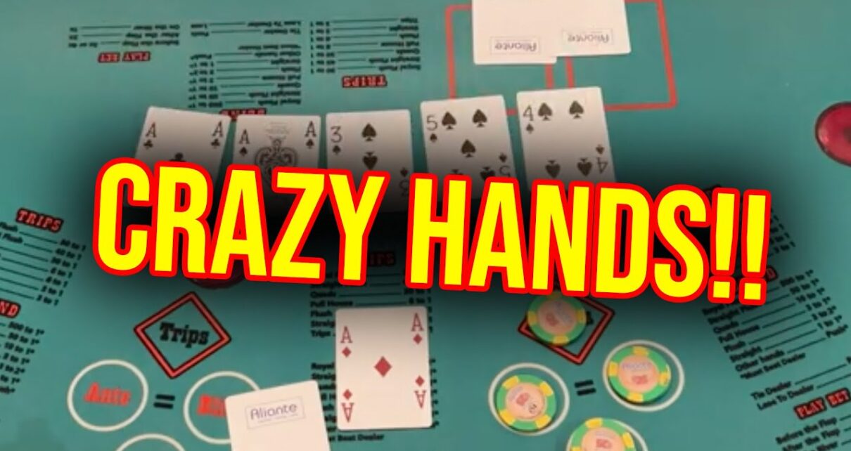 WILD ULTIMATE TEXAS HOLD’EM SESSION!! SOME INSANE HANDS!!