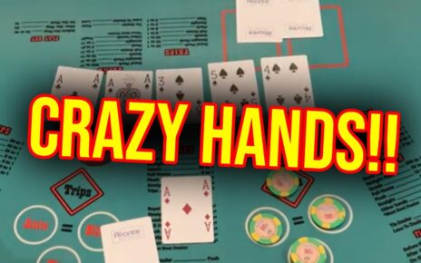 WILD ULTIMATE TEXAS HOLD’EM SESSION!! SOME INSANE HANDS!! #allcasinoaction #poker #holdem