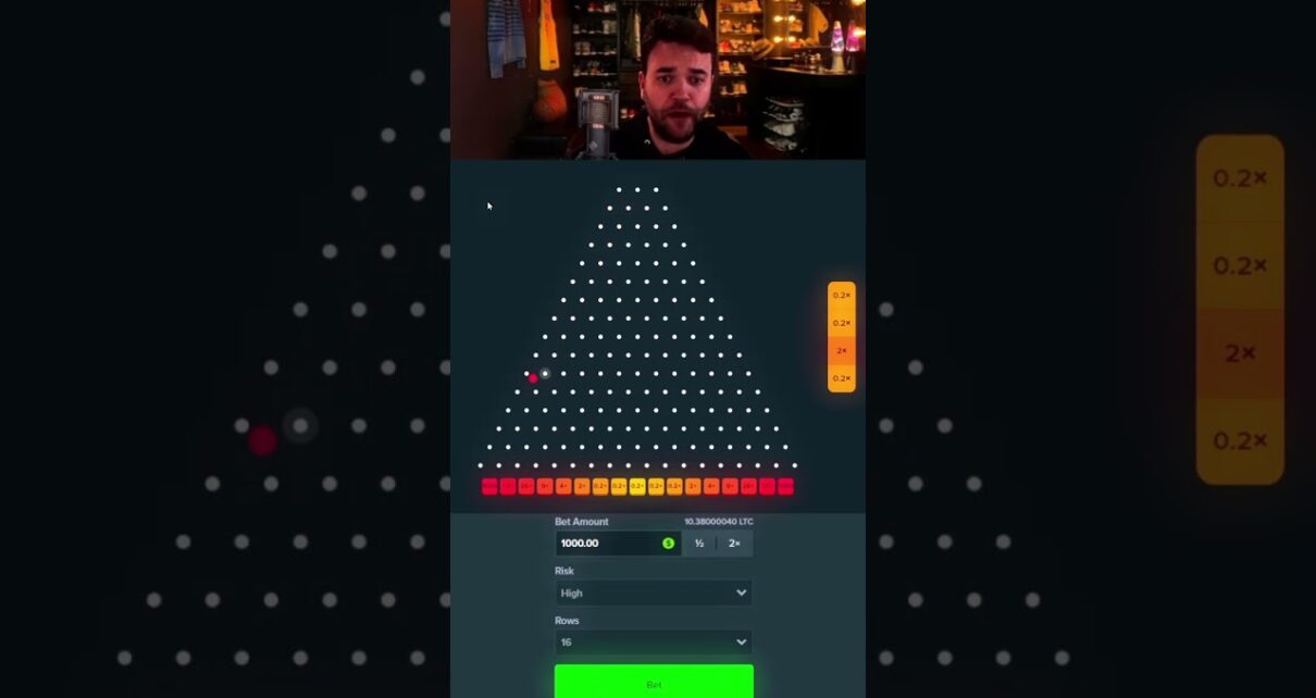 WORLD RECORD 2,000 PLINKO WIN
