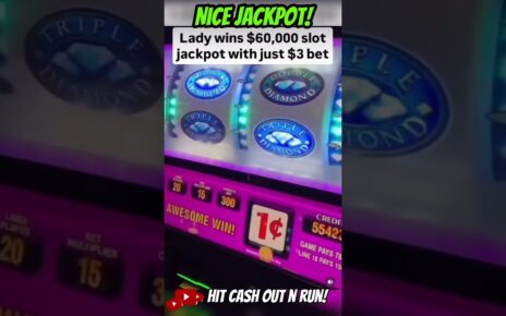 What a nice jackpot for a  bet! #shorts #slots #casino