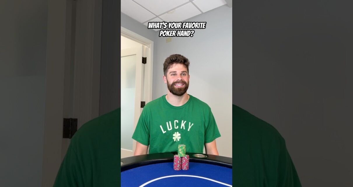 What’s your favorite poker hand? 😭😭