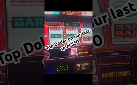 When you finally get a Top Dollar on your last  spin and this happens! #slots #slot #casino