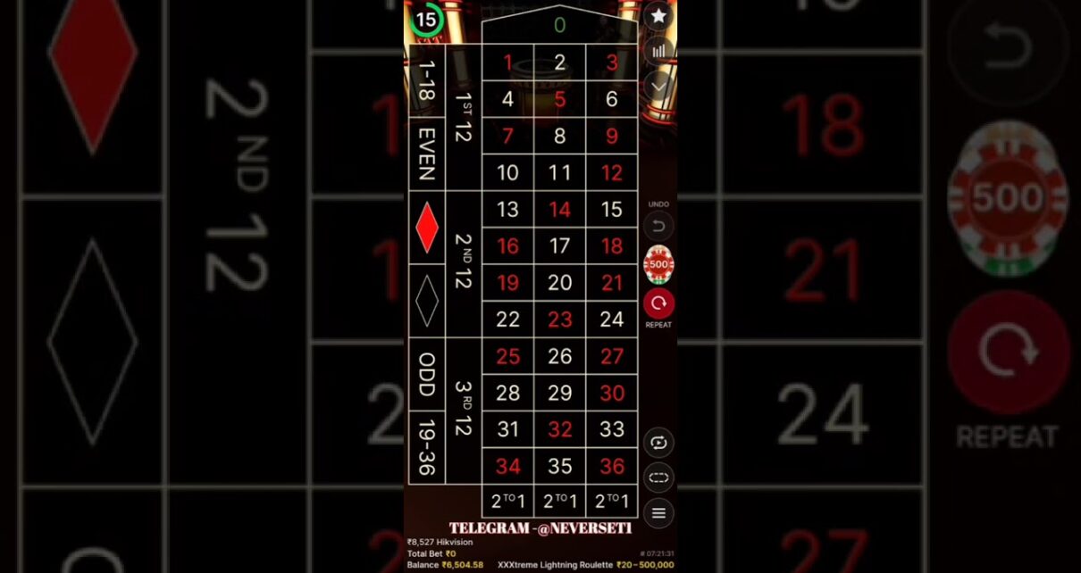 XXXTREME LIGHTNING ROULETTE || 9,500 PROFIT.  Happy ||