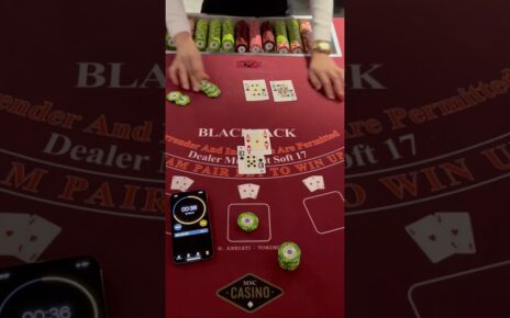 #omg 😳 I didn’t expect this ending! #blackjack #gambling #casino