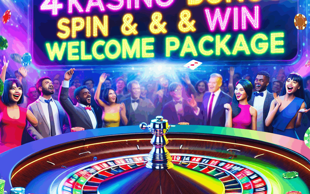 4Kasino Exciting Bonus: Spin & Win Welcome Package 4Kasino Exciting Bonus: Spin & Win Welcome Package