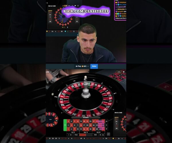Big Win at Roulette: A Huge Success for Classy Beef