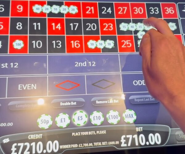 Casino Action Part 2 of 2: Nothing But High Limit Casino Roulette Action Big Win