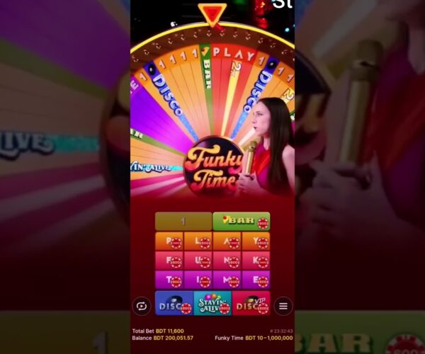 Funky Time and Big Win Today at the Online Casino