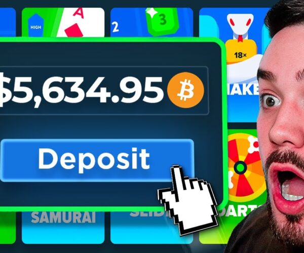 I tried every online casino game and had a big win.