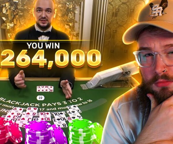 The Most Insane Blackjack Run of My Life – A Big Win
