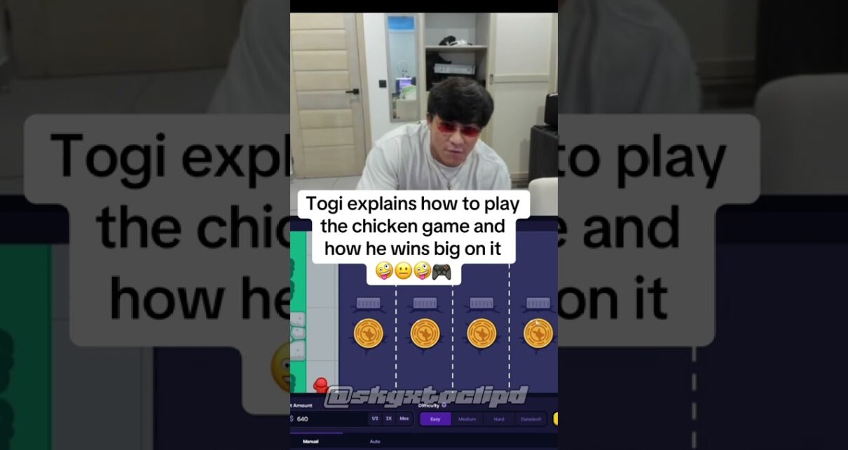 Togi explains the chicken game Big Win on Roobet on Twitch and gambling addiction at Stake Togi explains the chicken game Big Win on Roobet on Twitch and gambling addiction at Stake