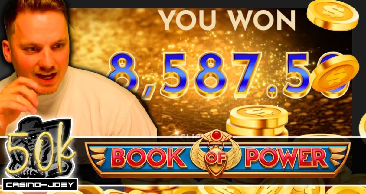 Book of Power Big Win, Crazy Hit Casino Joey Giveaway Book of Power Big Win, Crazy Hit Casino Joey Giveaway