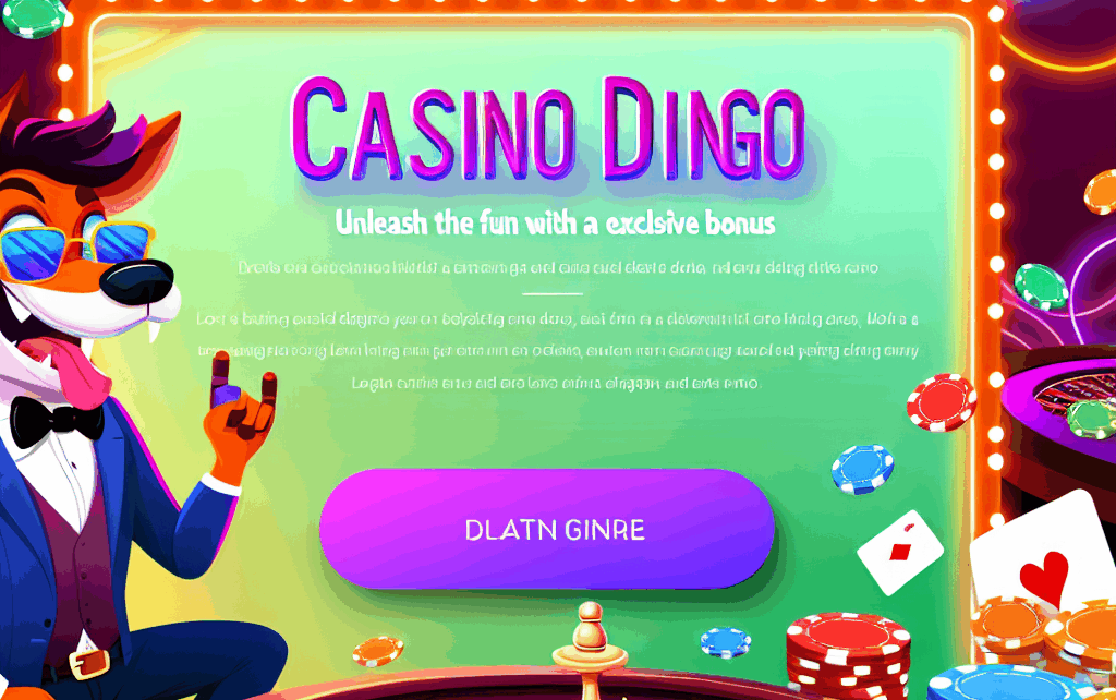 Casino Dingo: Unleash the Fun with an Exclusive Bonus Casino Dingo: Unleash the Fun with an Exclusive Bonus