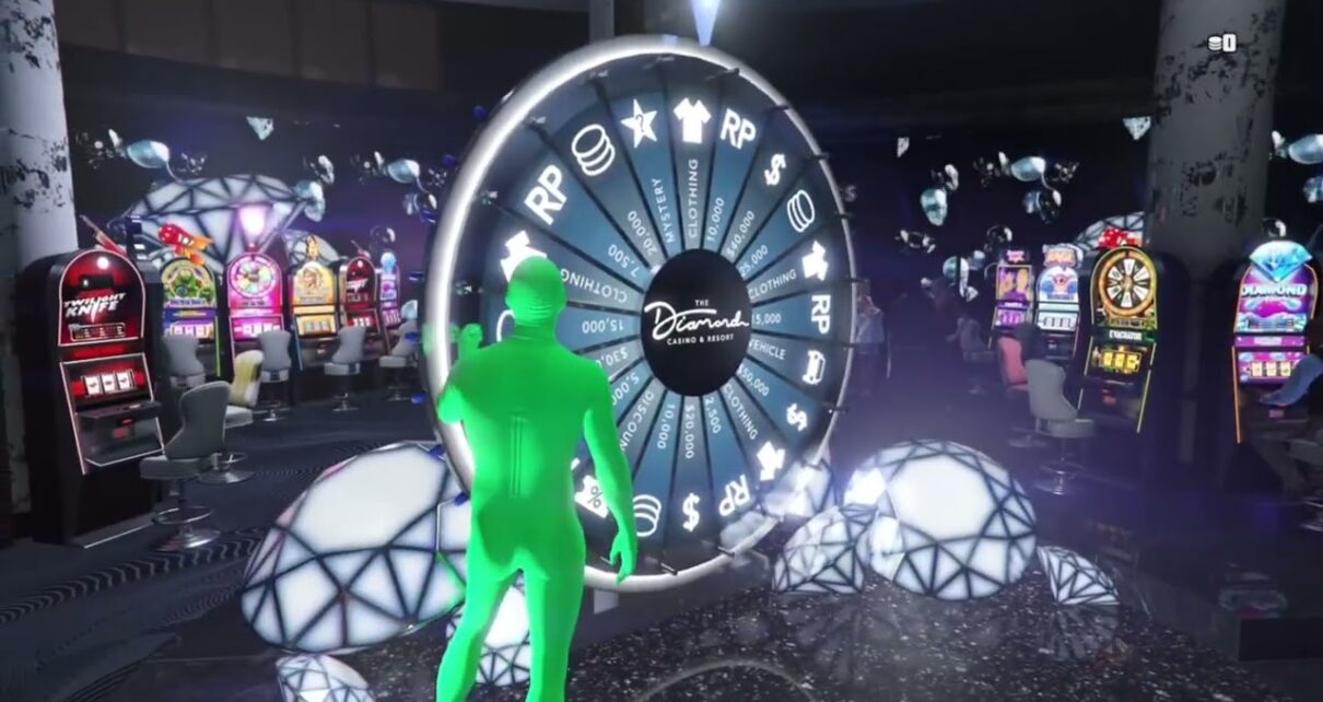 Grand Theft Auto V Online Casino Big Win on Xbox Series X and PS5 Pro