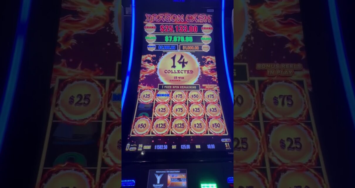Grand on Dragon Link! Big Win at Casino Slots Grand on Dragon Link! Big Win at Casino Slots