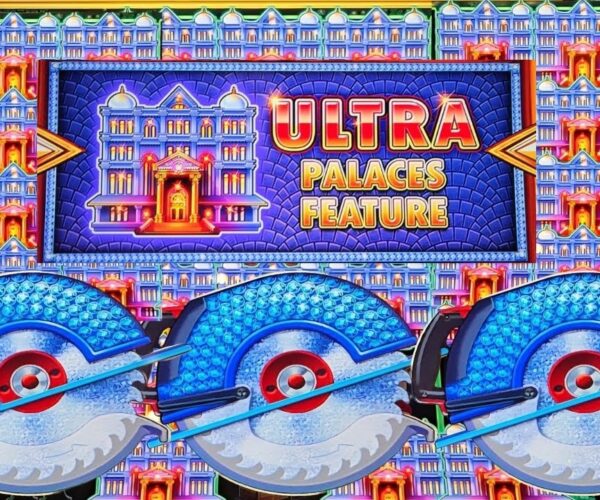 I Hit the Ultra Palaces Feature! Big Win with 2 Hand Payouts on Huff N Puff Grand – Max Bet