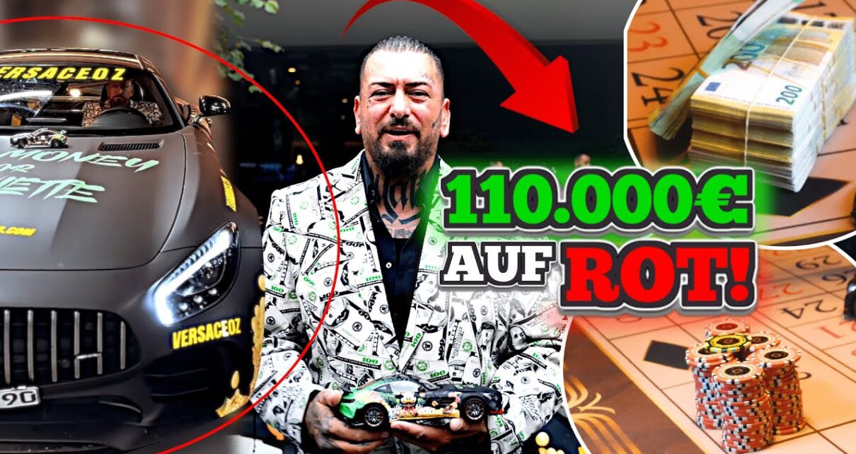 I place my car 110,000 euros on red, big win. I place my car 110,000 euros on red, big win.