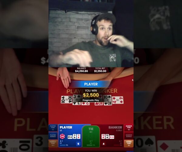 Insane ,500 Baccarat Win and Pragmatic Play Live Casino Highlights