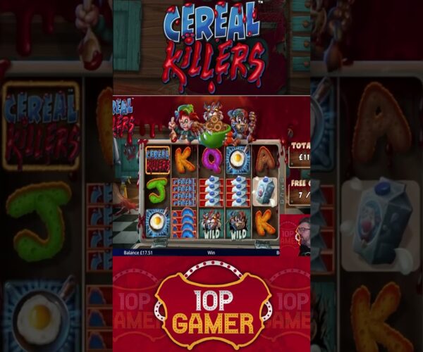 Major Win in Cereal Killers Slot with 4 Scatter Bonus!