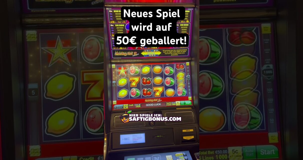 New game gives a big win of 50€! Cameraman ruins everything!