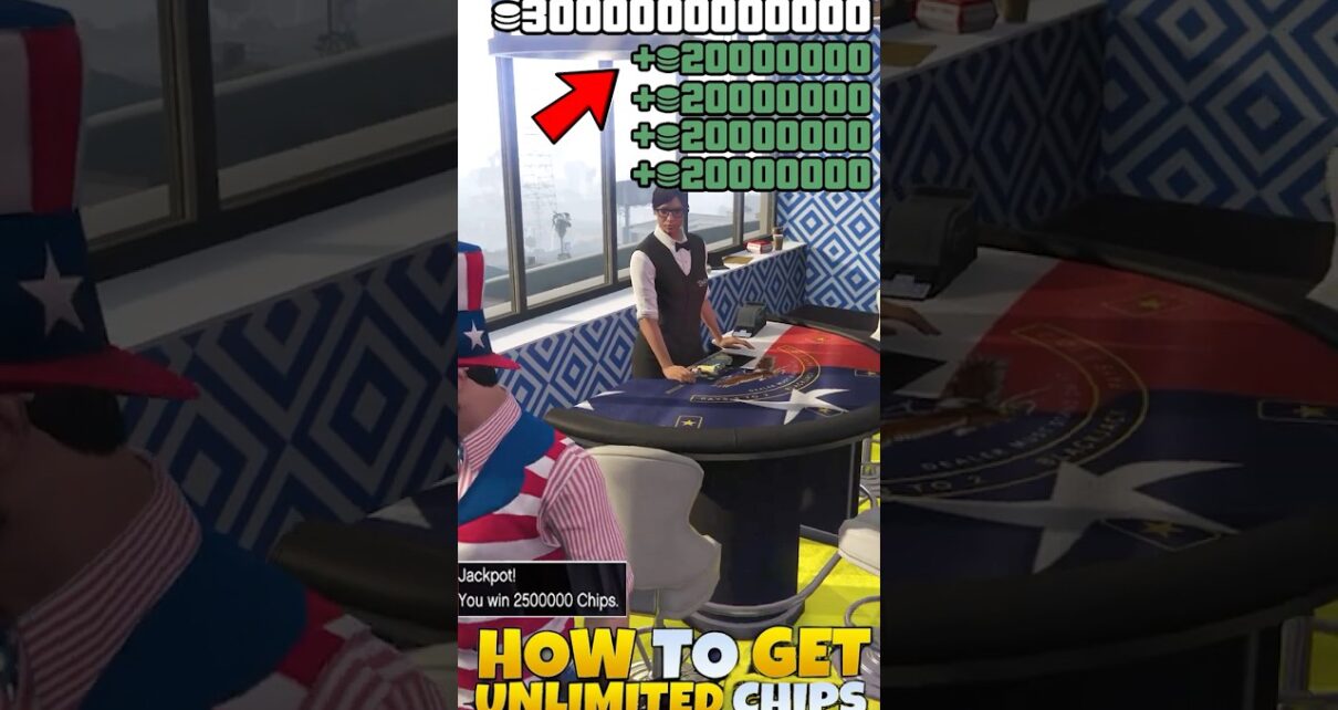 Solo how to make 0,000 every 5 minutes using this casino chips glitch in GTA 5 Online Big Win