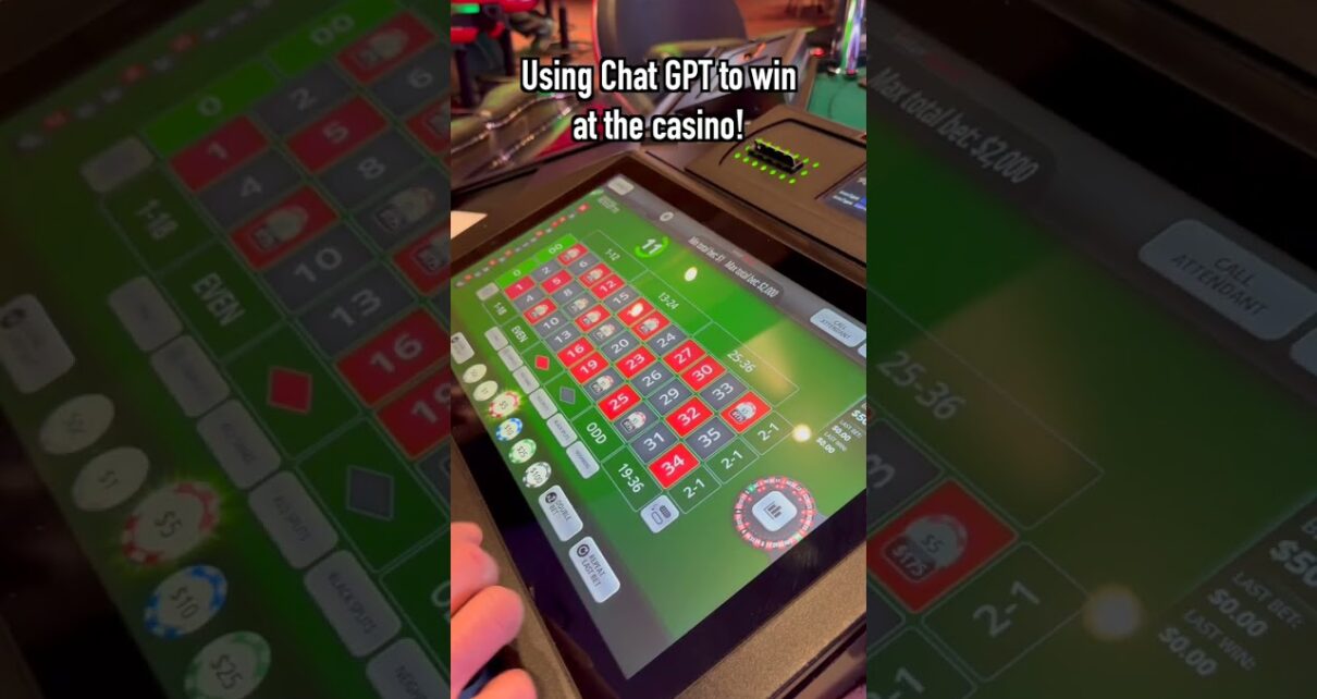 Using Chat GPT to Achieve Big Win at the Casino! Using Chat GPT to Achieve Big Win at the Casino!