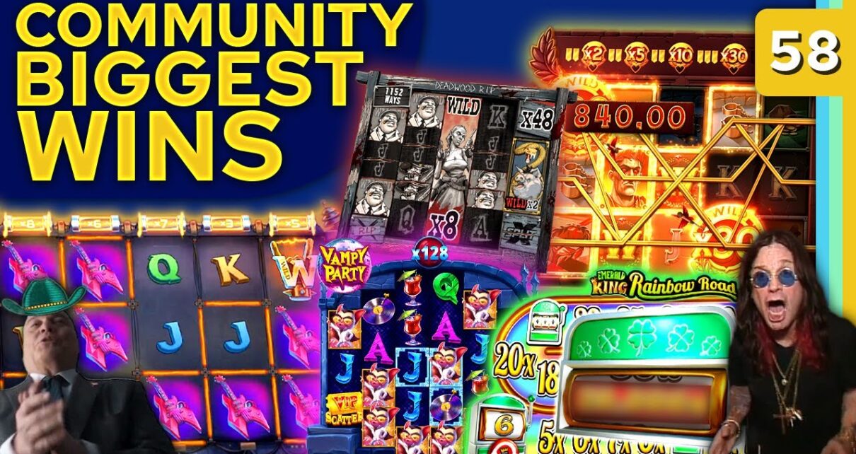 Your Biggest Slot Wins – Big Win 58 2025 Your Biggest Slot Wins – Big Win 58 2025