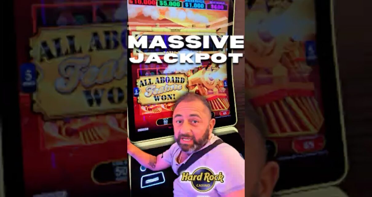 Spin Massive All Aboard Jackpot at the Hard Rock Tejon VIP Grand Opening Big Win! Spin Massive All Aboard Jackpot at the Hard Rock Tejon VIP Grand Opening Big Win!