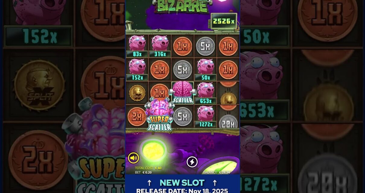 Big Win Today: Nov 19, 2025 Bizarre New Slot Big Win Today: Nov 19, 2025 Bizarre New Slot